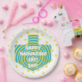 Hanukkah Dreidel Swirl Paper Teller (Party)