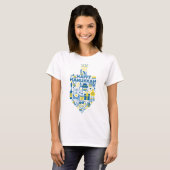 Hanukkah Dreidel T-Shirt (Vorne ganz)