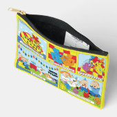 Hanukkah Dreidel Toon Zubehörtasche (Offen)