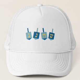 Hanukkah Dreidel Truckerkappe