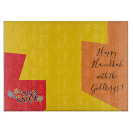 Hanukkah Dreidels Schneidebrett