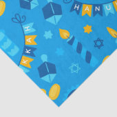 Hanukkah Dreidels Seidenpapier (Detail)