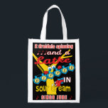 Hanukkah Dreidels Spinning Grocerag Wiederverwendbare Einkaufstasche<br><div class="desc">Hanukkah Dreidels Spinning, weiße 2-seitige Tasche. Alle Designelemente können bearbeitet werden. Alle bearbeitbaren Texte können gelöscht und durch eine eigene Nachricht ersetzt werden. Verwenden Sie Ihre Lieblingsfarbe, Schriftart und Stil. Happy Hanukkah/Chanukah! Stil: Wiederverwendbare Beutel Grün gehen und retten den Planeten mit unserer wiederverwendbaren Lebensmitteltasche! Diese Tasche ist aus einem leichten...</div>