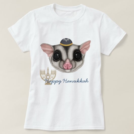 Hanukkah Edition Sugar Glider T-Shirt (Design vorne)