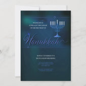 Hanukkah Einladung (Vorderseite)