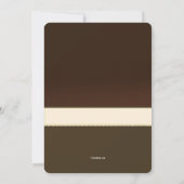 Hanukkah Einladung (Rückseite)