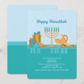 Hanukkah-Einladung Einladung (Vorne/Hinten)