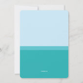 Hanukkah-Einladung Einladung (Rückseite)