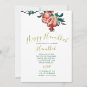 Hanukkah Elegante Festival - Martha Argerich Proje Einladung (Vorderseite)