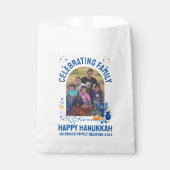 HANUKKAH FAMILY WIEDERSEHEN - Anpassbares Foto Geschenktütchen (Vorderseite)