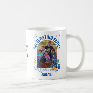 HANUKKAH FAMILY WIEDERSEHEN Individuelle Name Kaffeetasse