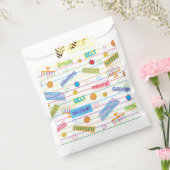 Hanukkah Favor Bag, "Chanukah Party" Geschenktütchen (Versiegelt)