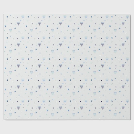 Hanukkah-Feier Geschenkpapier (Flach)
