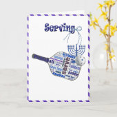 Hanukkah Feiertagsgrüße Karte (Gelbe Blume)