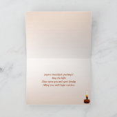 Hanukkah Feiertagskarte (Innenseite)