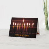 Hanukkah Feiertagskarte (Vorderseite)