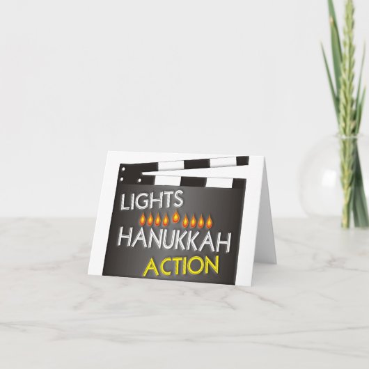 Hanukkah Feiertagskarte (Vorderseite)