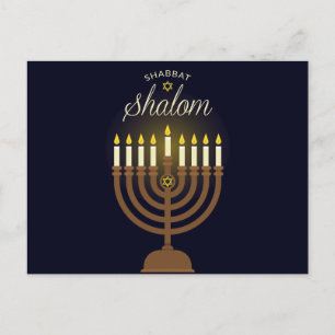 Hanukkah Feiertagspostkarte