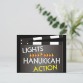 Hanukkah Feiertagspostkarte (Stehend Vorderseite)