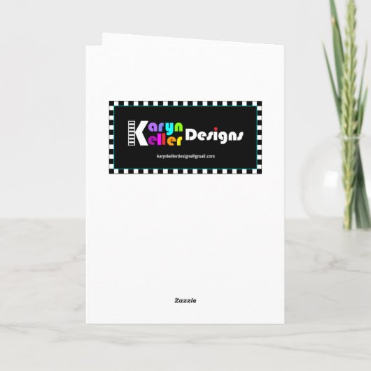 Hanukkah, Festival der Lichtkarte Karte (Rückseite)