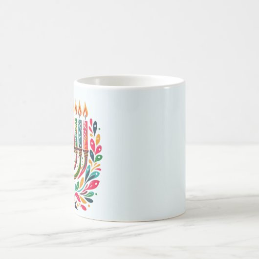 Hanukkah Festival of Lights Kaffeetasse (Mittel)