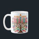 Hanukkah Festival of Lights Kaffeetasse<br><div class="desc">Brighten Sie Ihre Hanukkah-Feier mit unserer exklusiven Sammlung Festival of Lights! Entdecken Sie die geschmackvoll gestalteten Hanukkah-Karten, die gemütliche und festliche Kleidung und die elegante Dekoration, um jeden Abend des Urlaubs Wärme zu bringen. Unsere Kollektion ist perfekt für das Gießen oder die Aufwertung Ihrer eigenen Feier. Sie vereint den Geist...</div>