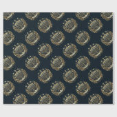Hanukkah Festival of Lights Wrapping Paper Geschenkpapier (Flach)