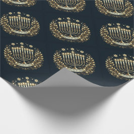 Hanukkah Festival of Lights Wrapping Paper Geschenkpapier