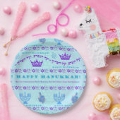 Hanukkah Festival Pappteller (Party)