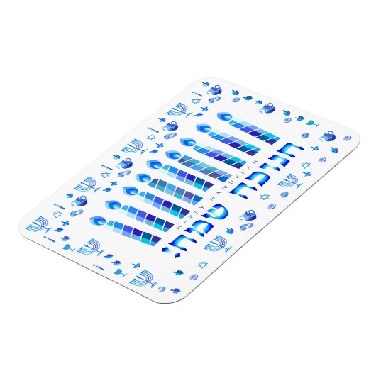 Hanukkah Festival Party Magnet (Linke Seite)