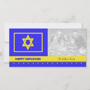Hanukkah Foto-Karten Happy Hanukkah Card Feiertagskarte