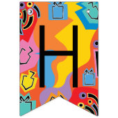 Hanukkah Frack Banner Dancing Dreidels (Zweite Fahne)