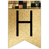 Hanukkah Frack Banner Gold Tiles (Zweite Fahne)