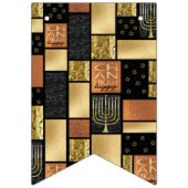 Hanukkah Frack Banner Gold Tiles (Erste Fahne)