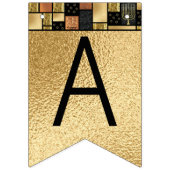 Hanukkah Frack Banner Gold Tiles (Dritte Fahne)