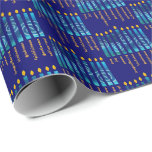 HANUKKAH Frucht des Geistes Christlich Geschenkpapier<br><div class="desc">Stilvolles HANUKKAH Fruit of the Spirit Christlich Wrapping Paper, speziell entworfen mit der Menorah von Hanukkah und der neunfachen Frucht des Heiligen Geistes des Christlichen Glaubens: Liebe, Freude, Frieden, Langleid, Güte, Güte, Treue, Selbstverwirklichung. Diese Handschukka Packpapier würde eine großartige Möglichkeit, Ihre Geschenke für messianische Juden zu feiern Chanukah Saison und...</div>