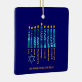 HANUKKAH Frucht des Geistes Keramikornament (Rechts)