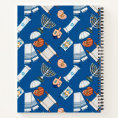 Hanukkah Fun Notebook Notizblock (Rückseite)