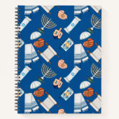 Hanukkah Fun Notebook Notizblock (Vorderseite)
