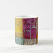 Hanukkah Funky Time Menorahs Kaffeetasse (Mittel)