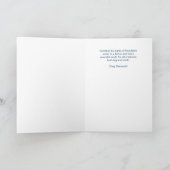 Hanukkah Funny Chihuahua in a Yarmulke Feiertagskarte (Innenseite)