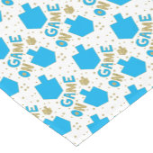 Hanukkah "Game On Dreidels" 14 x 72 Kurzer Tischläufer (Ecke)
