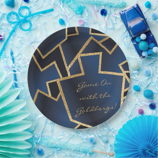 Hanukkah Game On Dreidels Pappteller (Party)