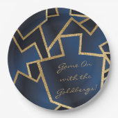 Hanukkah Game On Dreidels Pappteller (Vorderseite)