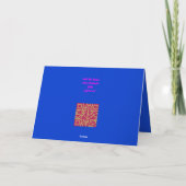 Hanukkah-Geld der Golem Karte (Rückseite)