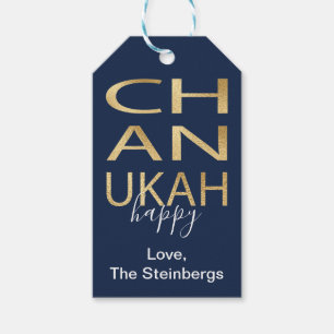 Hanukkah Geschenk Tags Chanukah Happy Geschenkanhänger
