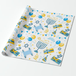 Hanukkah Geschenkpapier