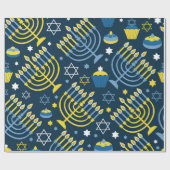 "Hanukkah" Geschenkpapier (Flach)