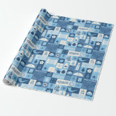 Hanukkah Geschenkpapier (Ungerollt)