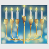 Hanukkah Geschenkpapier (Flach)